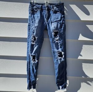 KanCan Light Blue Washed Skinny Jeans